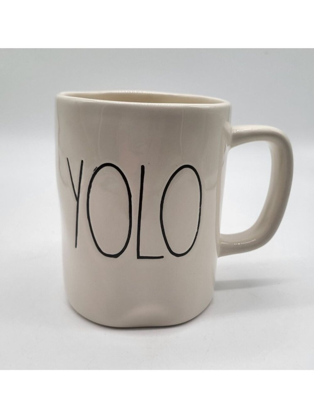Rae Dunn YOLO Coffee Mug Cup Artisan Collection By Magenta Farmhouse